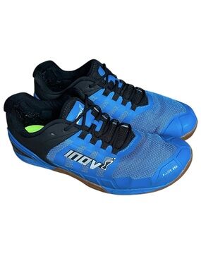 INOV8 F-Lite 290 Training Running Shoe Sneaker Blue Heel Lock Men's Size 12